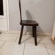 Old wooden chair brutalist vintage assembly