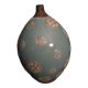 Glazed ceramic vase