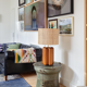 Lamp Charlotte Bois Raphia - Cosin Paris