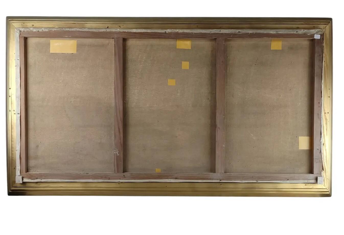 19th Century Marine Oil on canvas Gillet sailboats The tartanes 60 x 122cm