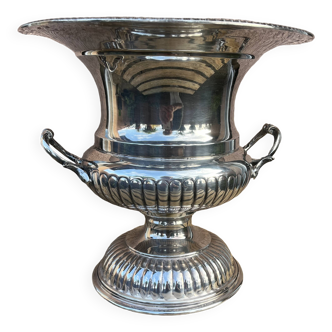 Medici vase silver metal BE