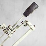 Dutch industrial drawing or architect's table witch lamp from rotanex-pool, 1950s