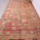 Terracotta Vintage Moroccan Rug 206 x 370 cm - Berber Wool Rug Handmade