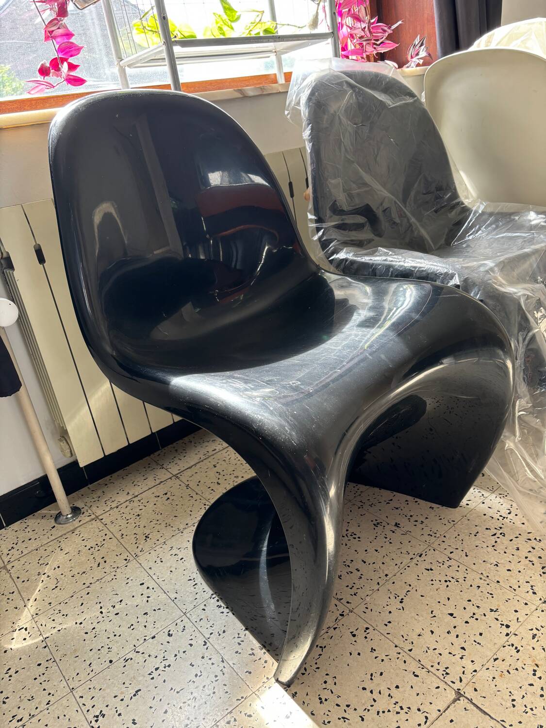 Paire de chaises Verner Panton édition Herman Miller