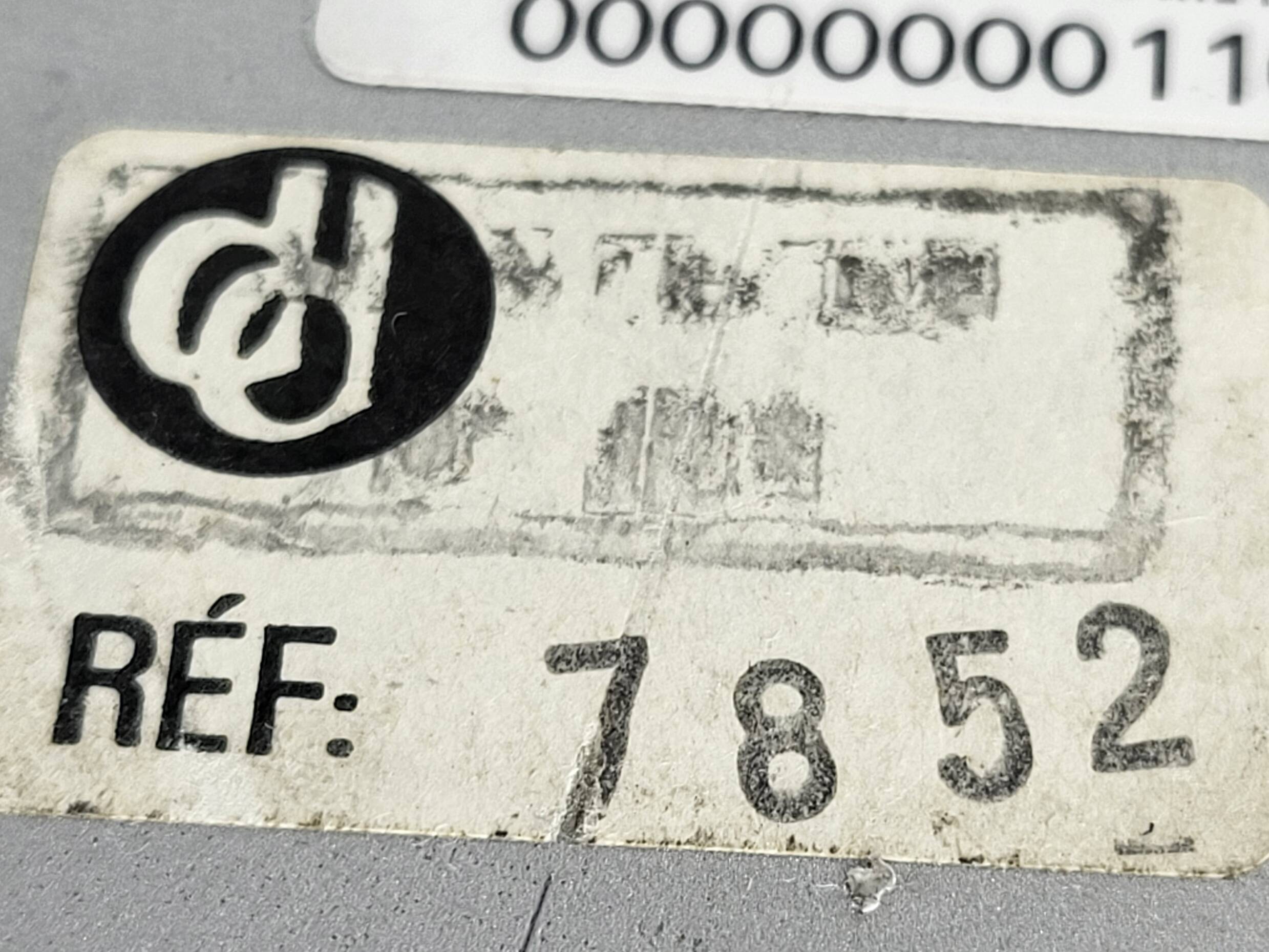 Diderot Delmas lamp in orange opaline with chrome base France 1970 Vintage