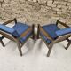 Pair of vintage 1970s armchairs