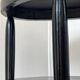 Gueridon console bois noir art déco