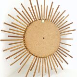 Rattan sun mirror