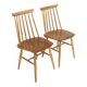 Set of 2 Scandinavian "Fanett" chairs by Ilmari Tapiovaara, Sweden, 1960