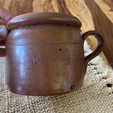 Set of two sandstone pots
