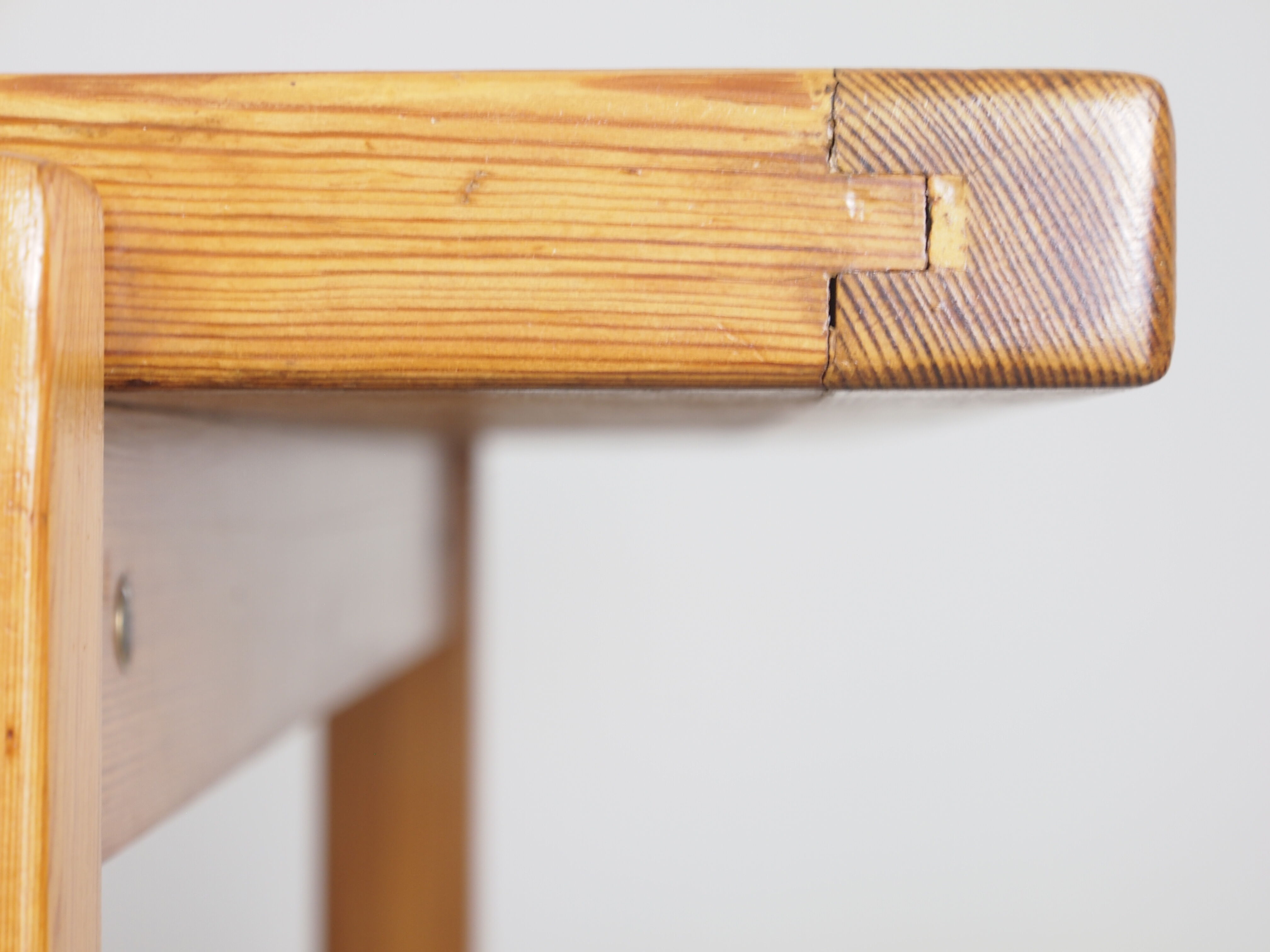 Vintage pine Scandinavian dinner set by Hugo Svensson for Bjarnums Mobelfrabiker