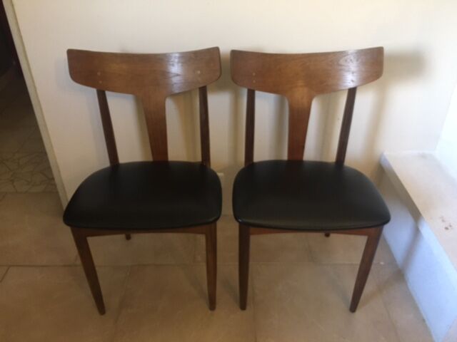 Pair of Samcom chairs, 1960s