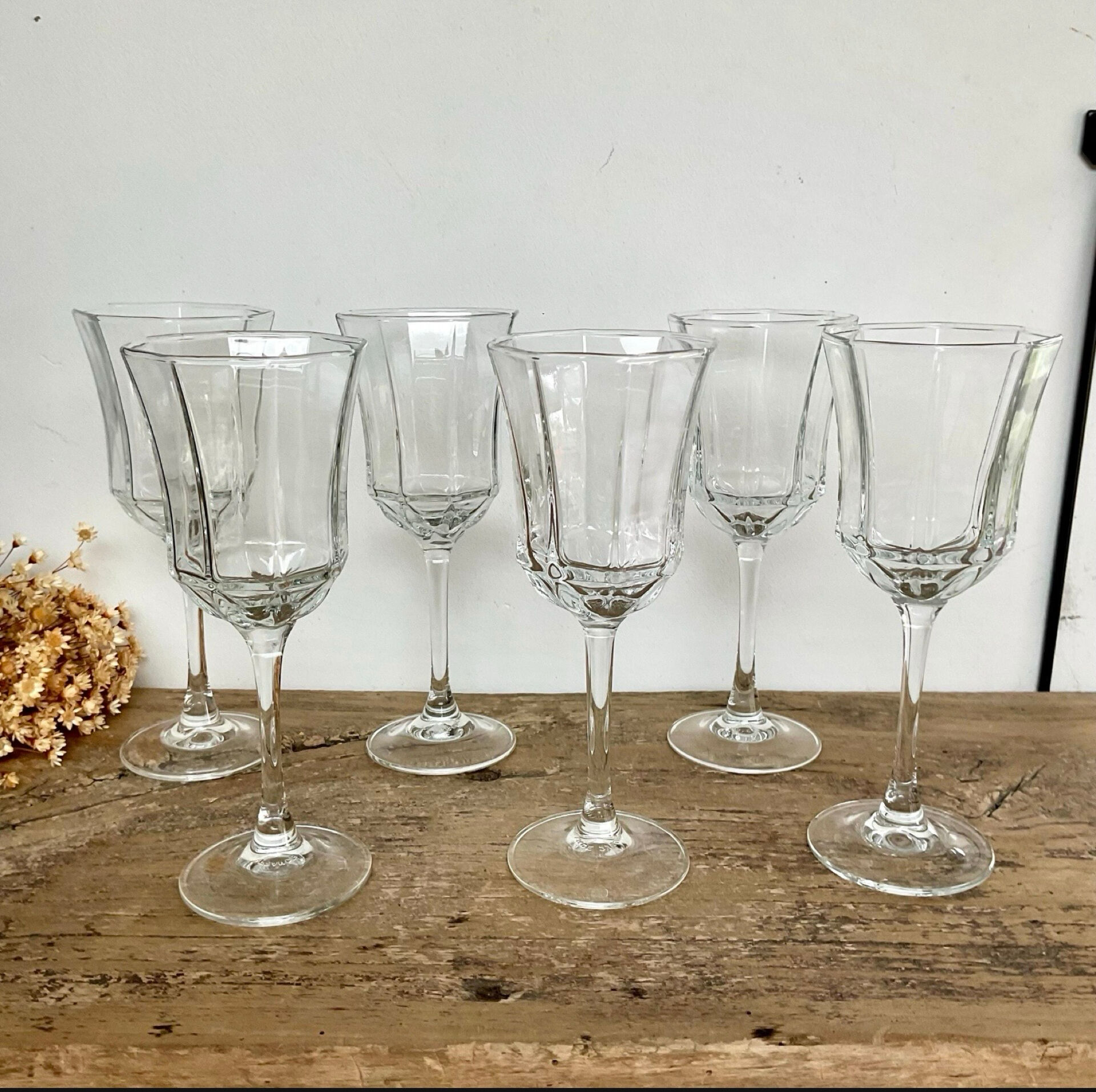 6 verres à vin « Octime » Luminarc