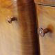 Minimalistic Art Deco Bedside Tables In Walnut Veneer, Czechoslovakia 1930s