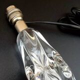 1950s Lamp base (large model) Clear glass