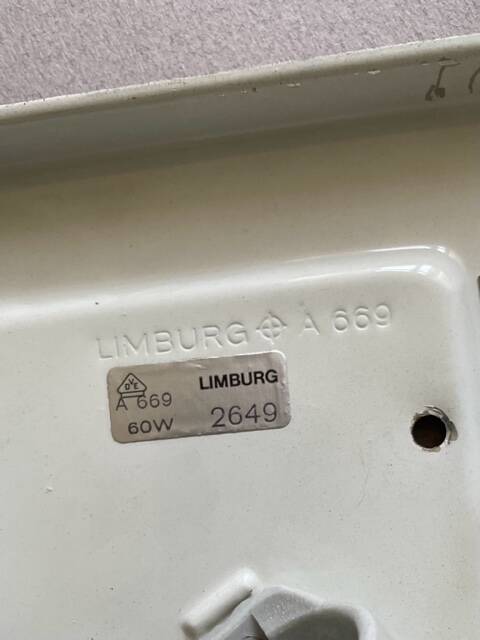 Limburg crystal wall light