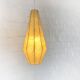 Oblong Cocoon pendant light, Friedel Wauer for Goldkant Leuchten, 1960s