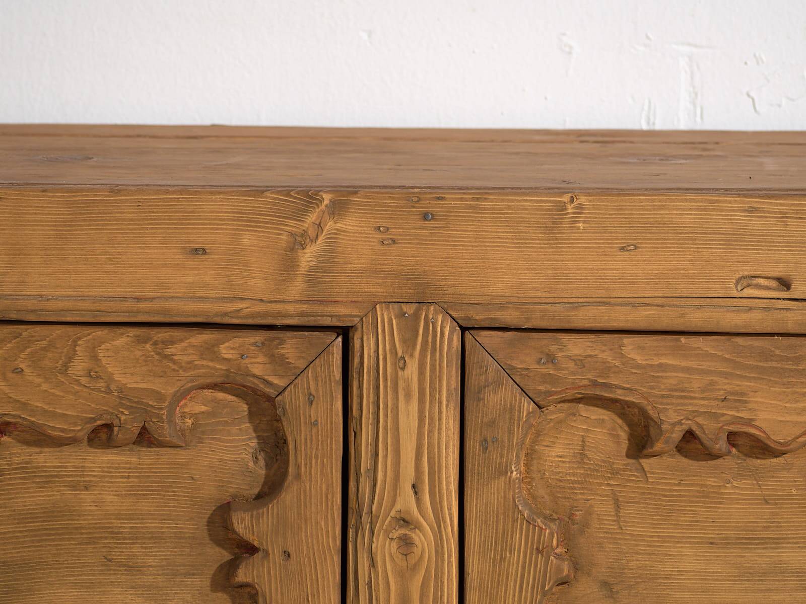 Antique Chinese two-door sideboard (c.1900)