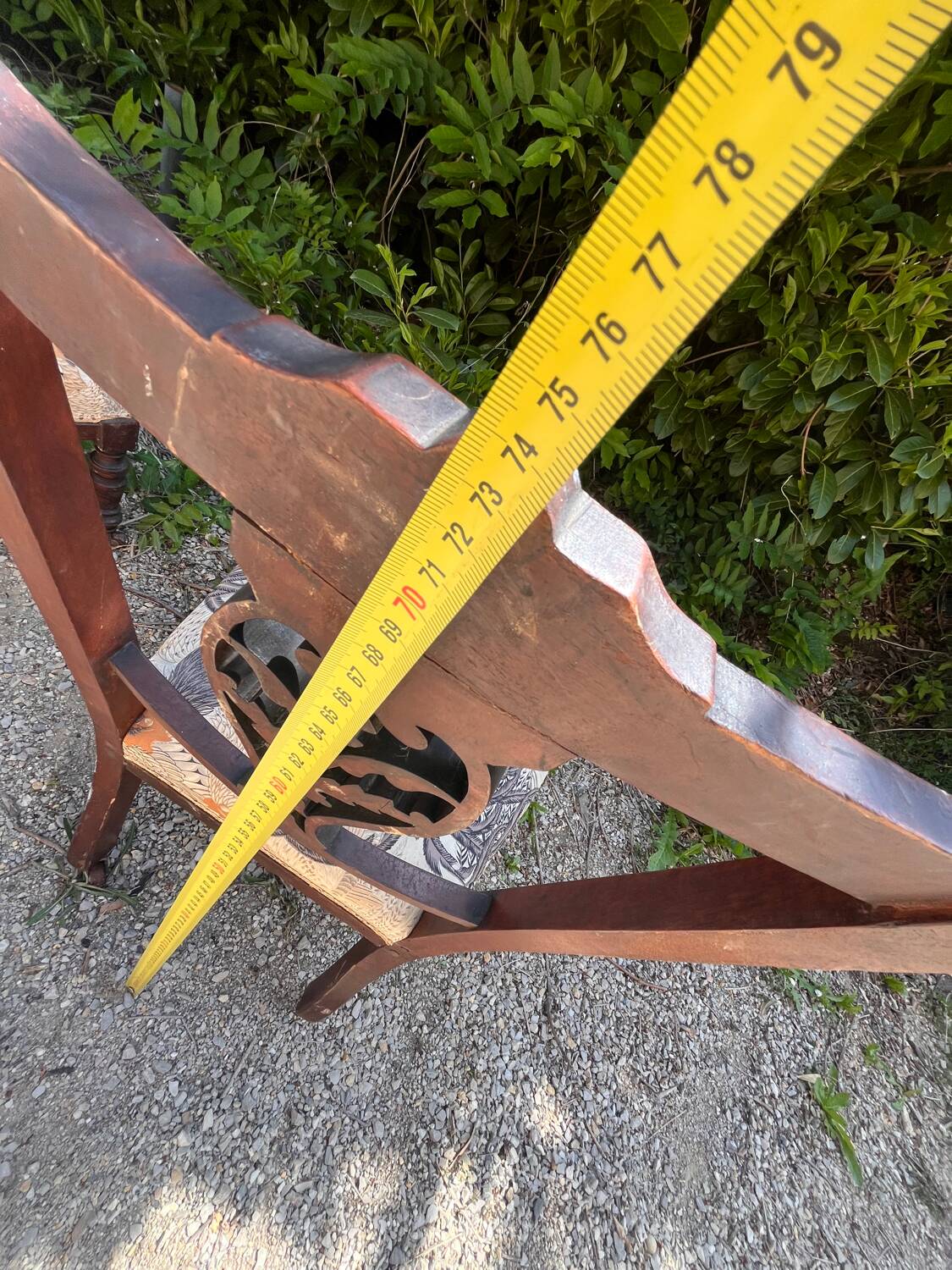 Pair of low chairs