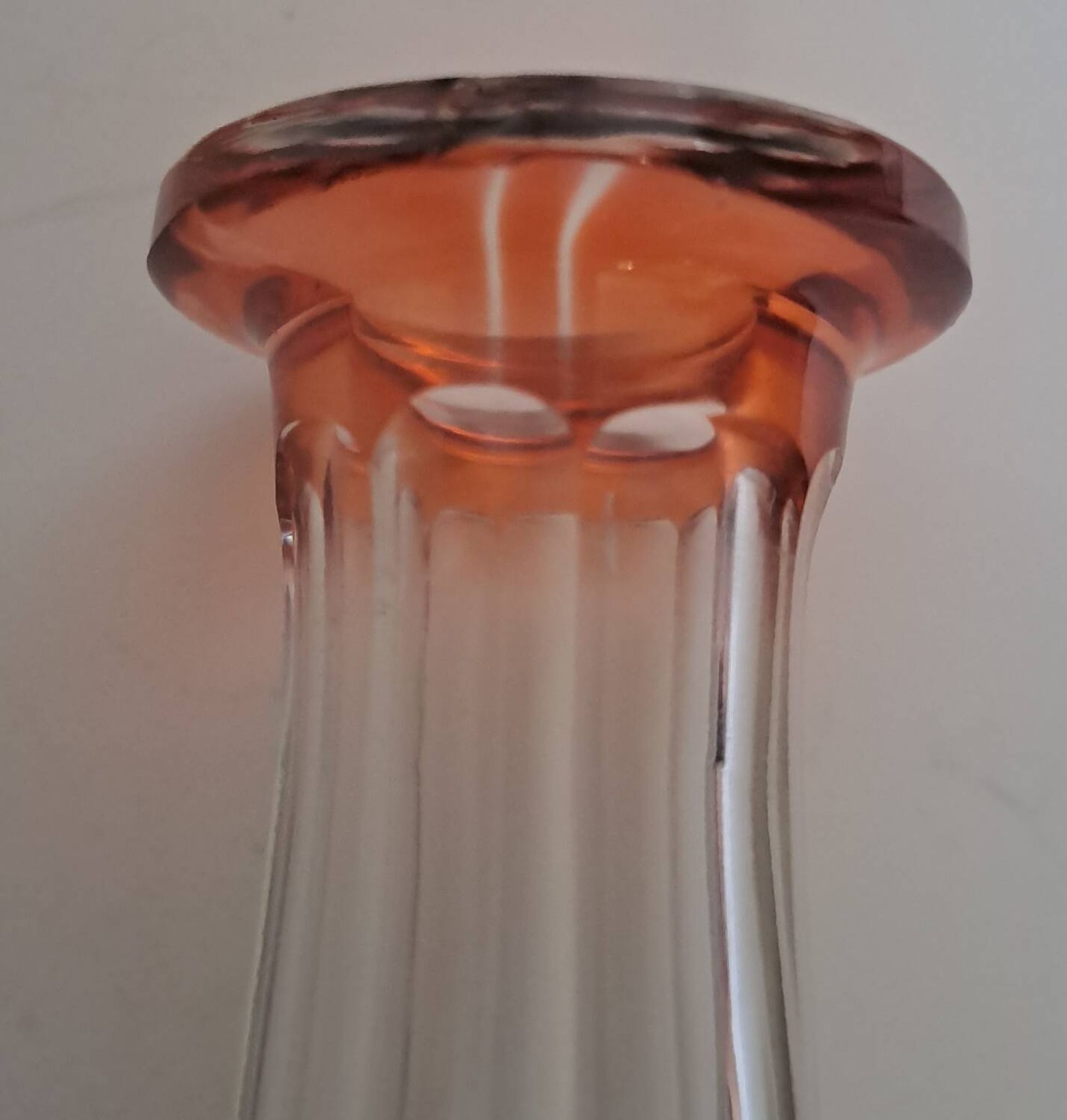 Crystal liqueur service from Saint Louis, Massenet model.