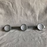 Metal wall coat rack