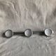 Metal wall coat rack