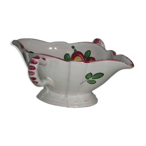 Saucière en faïence