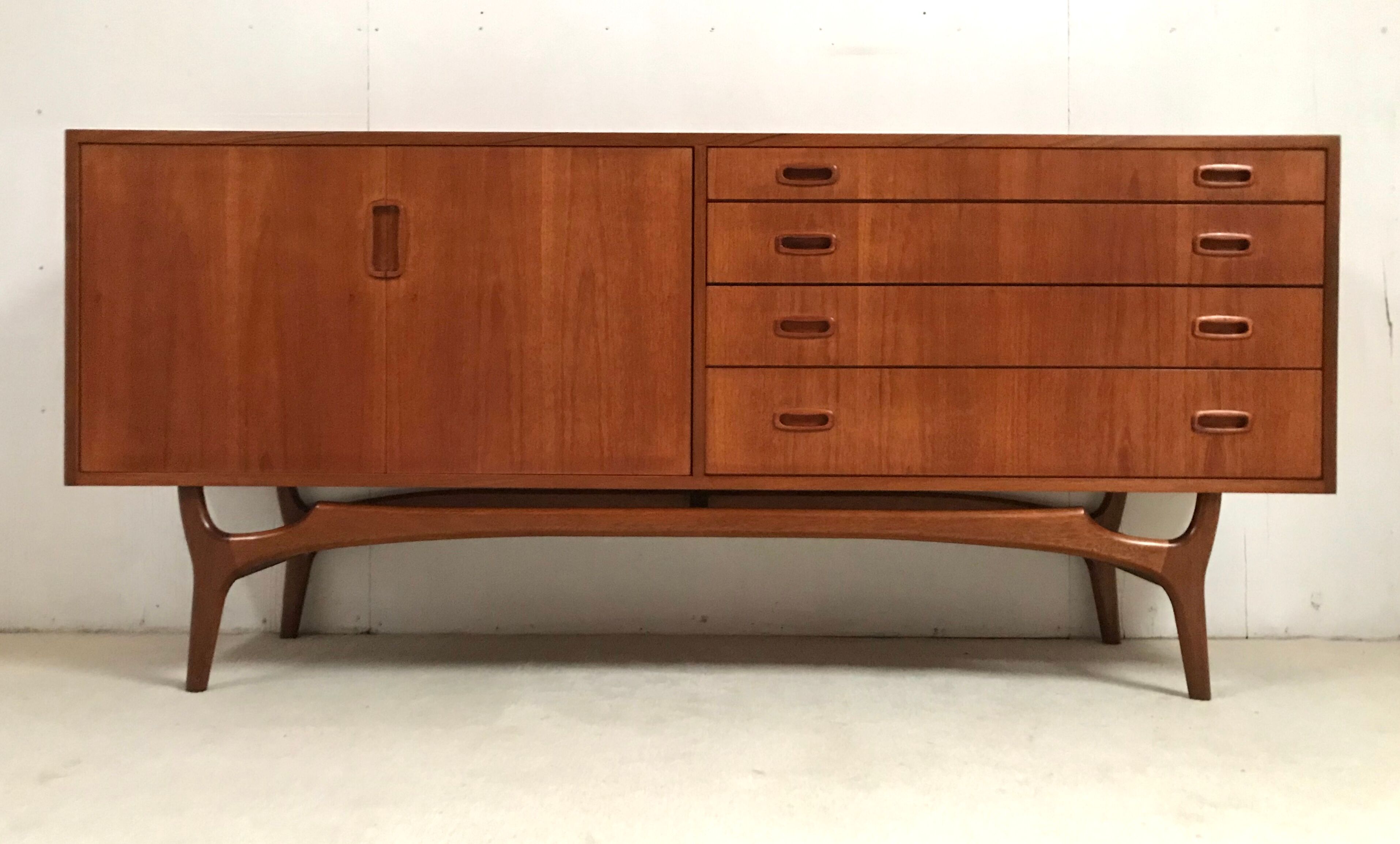 Mid Century Vintage Greaves and Thomas teak sideboard
