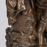 The Dream - Hippolyte François Moreau (1832-1927) Figurative sculpture and