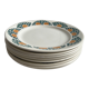 Lot 8 flat plates in excellent condition - New Givors