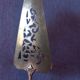 Silver and vermeil openwork art nouveau pie server