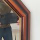 Miroir octogonale vintage biseauté années 70/80