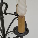 Candelabra floor lamp wrought iron candlestick