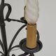 Candelabra floor lamp wrought iron candlestick