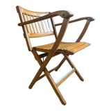 Folding armchair made in Italy stamped Reguitti