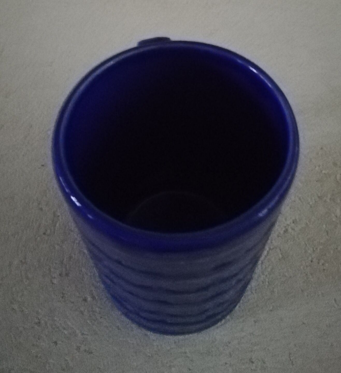 Glazed ceramic mug