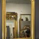 Mirror 111x80 old Louis-Philippe gilding gold leaf very good condition