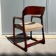 4 fauteuils vintage "Traîneau" de Baumann - années 1960