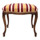 Stool seat, France, circa 1910.