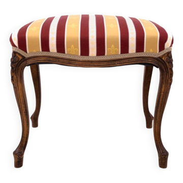 Stool seat, France, circa 1910.