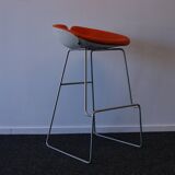 Set of 2  Moroso Fjord barstools by Patricia Urquiola