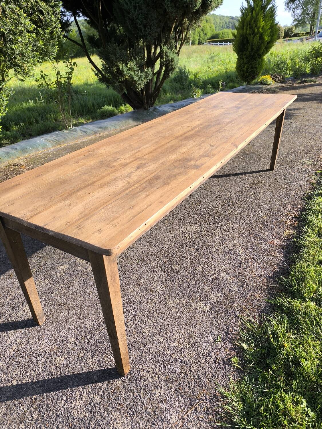 Large farmhouse table