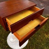 Vintage tulip foot bedside table