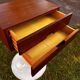 Vintage tulip foot bedside table
