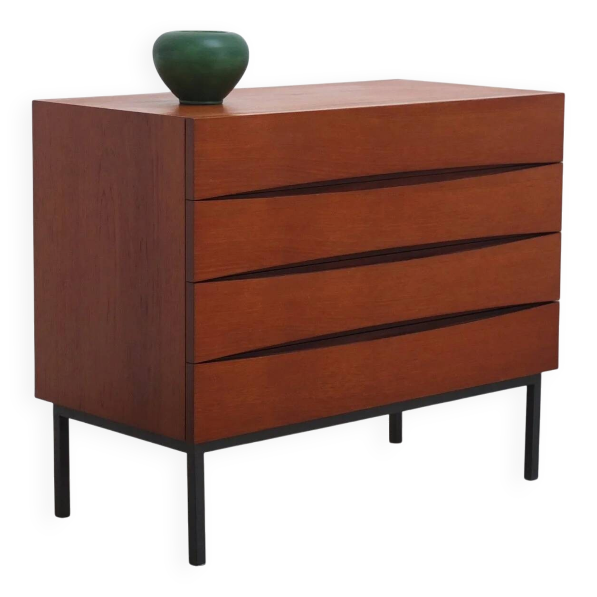 Commode unique dans le style d'Arne Vodder, années 1960.