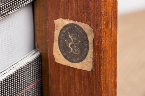 Paire de Fauteuils Danois en Teck, tissu et cuir, modèle N°4 Capella Illum Wikkelsø/Niels Eilersen.