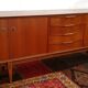 Scandinavian vintage teak sideboard, 60s
