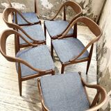 6 chairs by Johannes Andersen