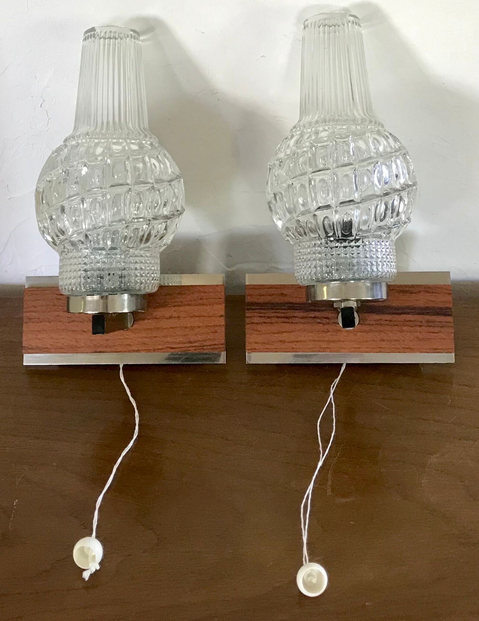 Pair of vintage wall light