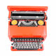 Olivetti valentine red typewriter
